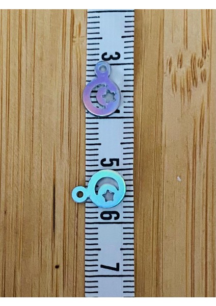Yuvarlak Ayyıldız Renkli Pleksi Kalın Pul. 20GR fiyatları