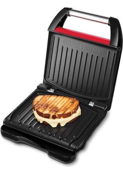Steel Compact Kırmızı Izgara & Tost Makinesi