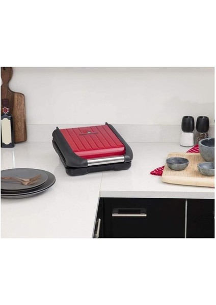 Steel Compact Kırmızı Izgara & Tost Makinesi fiyatları