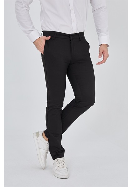 Yeni Koza Riva Erkek Kanvas Pantolon Siyah modelleri