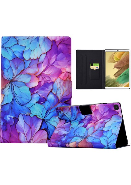 Samsung Galaxy Tab Lite 8.7 Inç T220 / T225 Tablet Kart Yuvası Deri Kapak (Yurt Dışından)