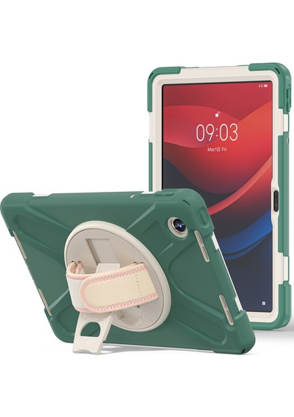 Lenovo Tab M11 TB-330FU / 331FC Kayış Koruyucu Pc + Silikon Tablet Kapağı (Yurt Dışından)