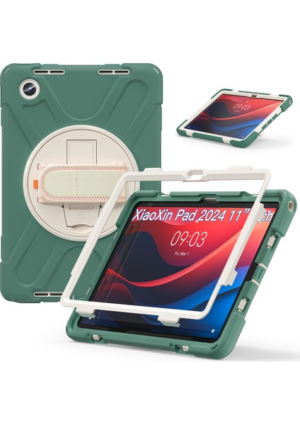 Lenovo Tab M11 TB-330FU / 331FC Kayış Koruyucu Pc + Silikon Tablet Kapağı (Yurt Dışından) fiyatları