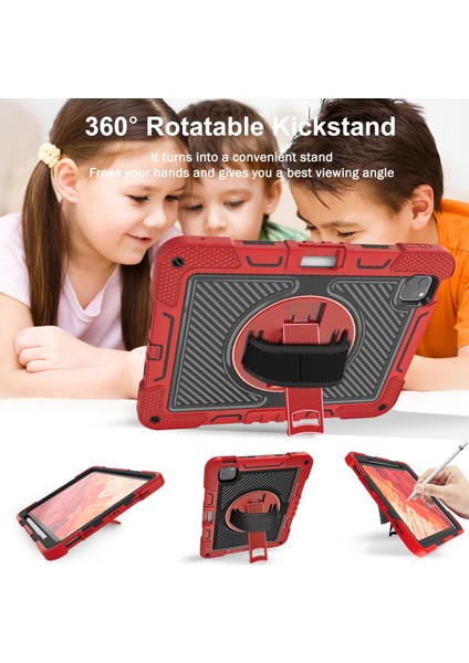 iPad Pro 11 (2024) Kickstand Silikon + El / Askılı Pc Tablet Kılıfı (Yurt Dışından) indirimleri