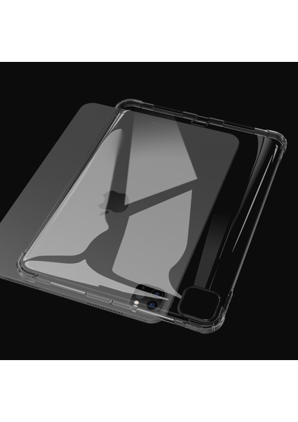 iPad Pro 11 (2024) Esnek Şeffaf Tpu Takviyeli Köşeler Tablet Kapağı (Yurt Dışından) modelleri
