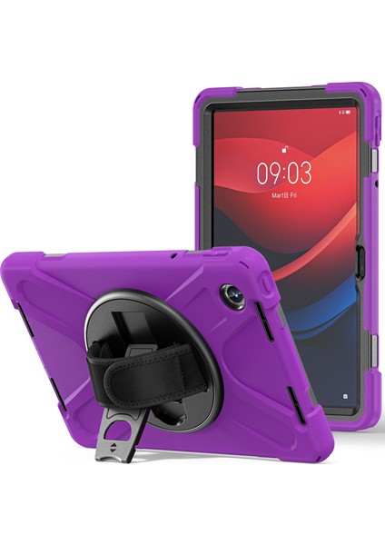 Lenovo Tab M11 TB-330FU / 331FC Kayış Koruyucu Pc + Silikon Tablet Kapağı (Yurt Dışından)