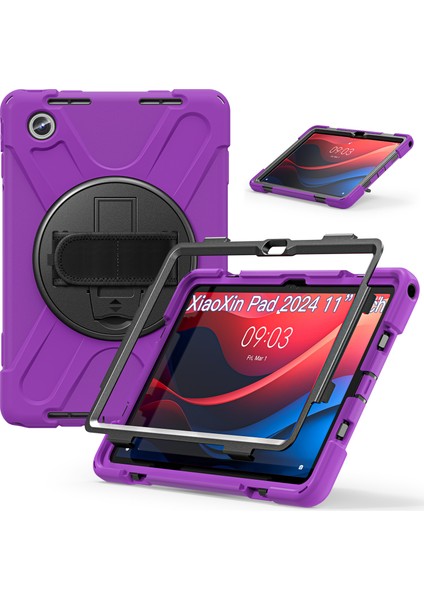 Lenovo Tab M11 TB-330FU / 331FC Kayış Koruyucu Pc + Silikon Tablet Kapağı (Yurt Dışından) fiyatları