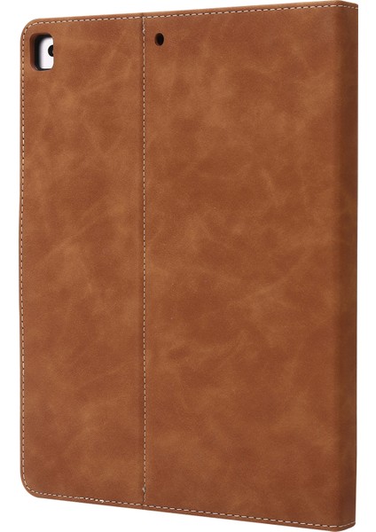 iPad 10.2 (2021) / (2019) / (2020) / Air 10.5 Inç (2019) Cüzdan Buzağı Dokulu Tablet Kapağı (Yurt Dışından) indirimleri