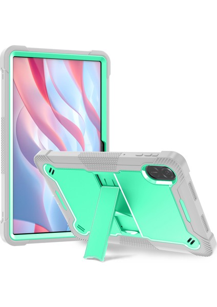 Honor Pad X9 Kickstand Darbeye Dayanıklı Silikon + Pc Tablet Kapağı (Yurt Dışından)