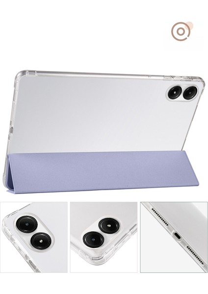 Xiaomi Redmi Pad Pro Üç Katlı Stand Deri Tablet Kapağı Otomatik Uyandırma / Uyku (Yurt Dışından) fırsatları