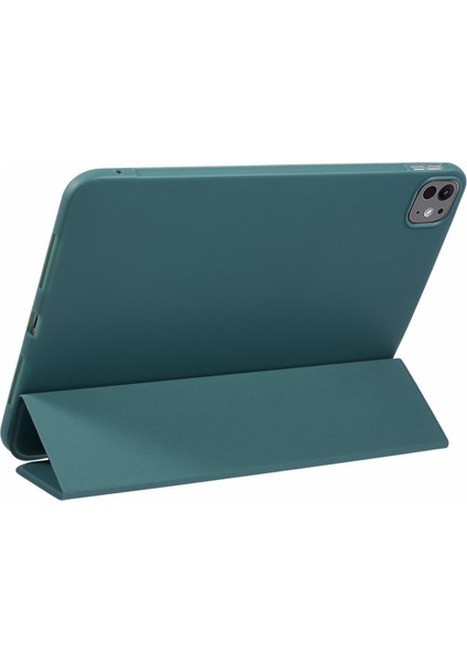 iPad Pro 11 (2024) Üç Katlı Stand Pu Deri + Tpu Akıllı Kapak (Yurt Dışından) fırsatları