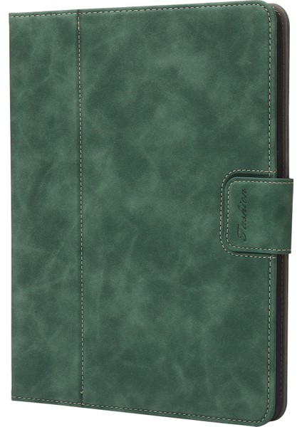 iPad 10.2 (2021) / (2019) / (2020) / Air 10.5 Inç (2019) Cüzdan Buzağı Dokulu Tablet Kapağı (Yurt Dışından) fırsatları