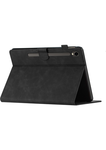 Samsung Galaxy Tab S9 (X710 X716B X718U) / S9 Fe (X510 / X516B) Kart Tutucu Deri Tablet Kılıfı (Yurt Dışından)