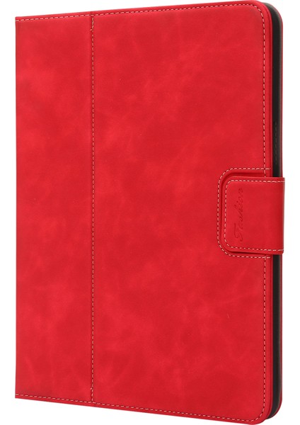 iPad Air (2020) / (2022) / iPad Pro 11 (2018) / (2020) / (2021) / (2022) Cüzdan Deri Tablet Kılıfı (Yurt Dışından)