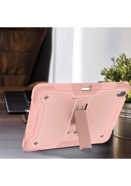 iPad Air 13 (2024) Yüksek Darbeye Dayanıklı Darbeye Dayanıklı Kickstand Silikon + Pc Tablet Kapağı (Yurt Dışından) indirimleri