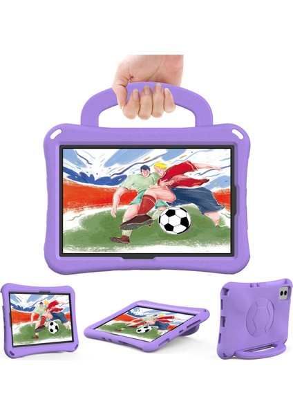 Samsung Galaxy Tab S7 / S8 / S9 / S9 Fe / Xiaomi Pad 5 / Pad 5 Pro / Lenovo Tab M11, Kickstand Tablet Kapağı (Yurt Dışından)
