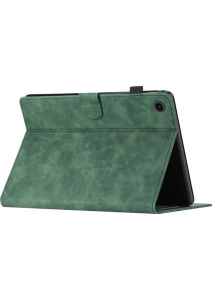 Samsung Galaxy Tab A9+ (X210 / X216) Kart Tutuculu Pu Deri Tablet Kılıfı (Yurt Dışından)