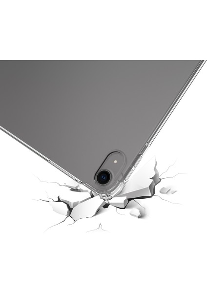 iPad Air 11 (2024) Şeffaf Tablet Kılıfı Dört Köşeden Düşmeye Tpu Arka Kapak (Yurt Dışından) fırsatları