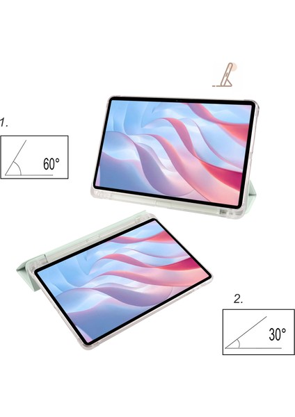 Xiaomi Redmi Pad Pro Üç Katlı Stand Deri Tablet Kapağı Otomatik Uyandırma / Uyku (Yurt Dışından) modelleri