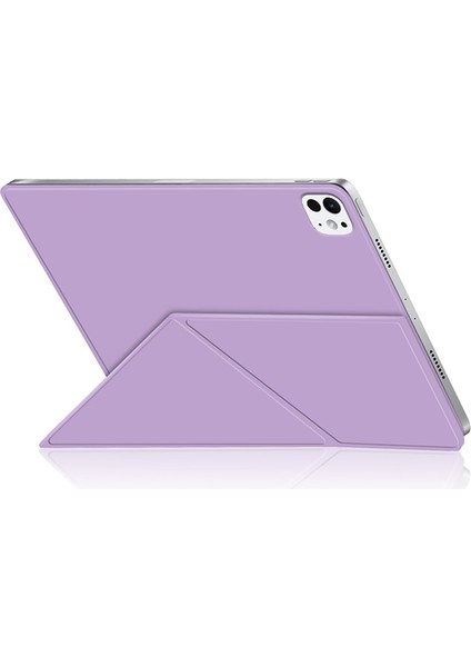 iPad Pro 11 (2024) (M4) Manyetik Pu Deri Origami Standı Tablet Kapağı (Yurt Dışından) modelleri