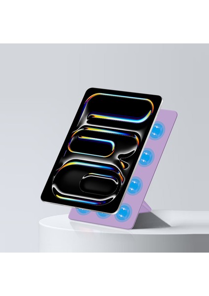 iPad Pro 11 (2024) (M4) Manyetik Pu Deri Origami Standı Tablet Kapağı (Yurt Dışından) fırsatları