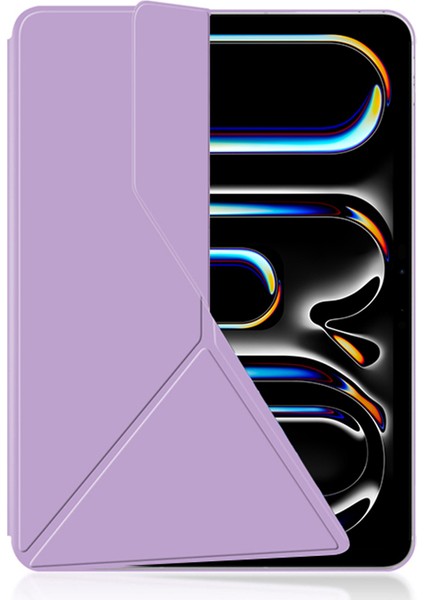 iPad Pro 11 (2024) (M4) Manyetik Pu Deri Origami Standı Tablet Kapağı (Yurt Dışından) indirimleri
