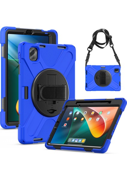 Xiaomi Pad 5 Askısı Kickstand Pc+Askılı Silikon Tablet Kapağı (Yurt Dışından)