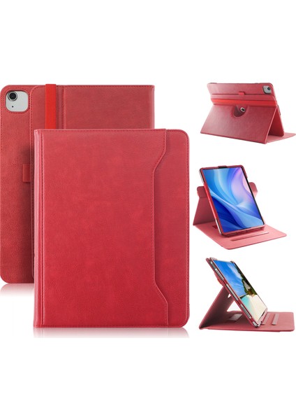 iPad Air 11 (2024) / Air (2022) / (2020) / iPad 10.9 (2022) / iPad Pro 11 (2024) / (2022) Deri Kılıf Döner Stand (Yurt Dışından)