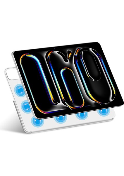 iPad Pro 11 (2024) (M4) Manyetik Pu Deri Origami Standı Tablet Kapağı (Yurt Dışından) fiyatları