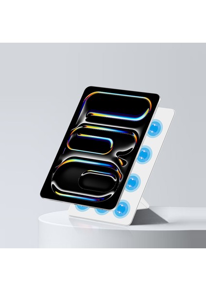 iPad Pro 11 (2024) (M4) Manyetik Pu Deri Origami Standı Tablet Kapağı (Yurt Dışından) fırsatları