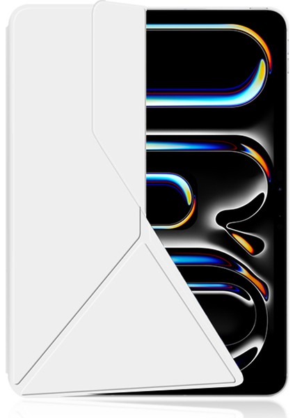 iPad Pro 11 (2024) (M4) Manyetik Pu Deri Origami Standı Tablet Kapağı (Yurt Dışından) indirimleri