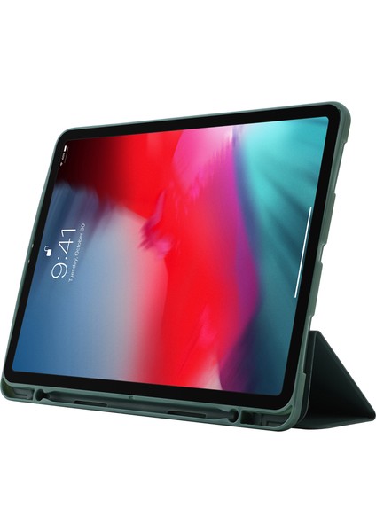 iPad Pro 11 (2024) Skin-Touch Üç Katlı Stand Deri Tablet Kılıfı (Yurt Dışından) modelleri