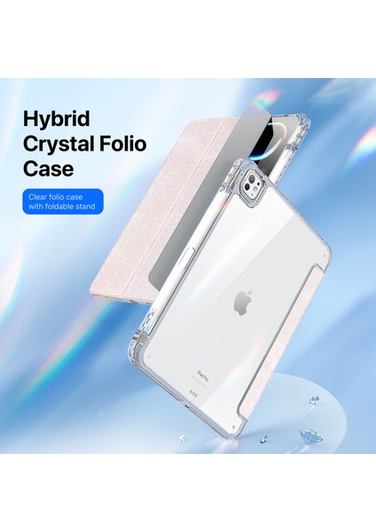 iPad Pro 11 (2024) Otomatik Uyandırma/uyku Özellikli Tpu+Pc+Deri Kapak (Yurt Dışından) fırsatları