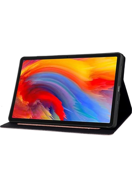 Lenovo Tab M11 Kart Yuvaları Glitter Deri Tablet Kapağı Standı (Yurt Dışından)