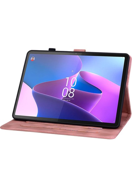 Lenovo Tab P11 Pro / P11 Pro Gen 2 Kılıf Kart Yuvası ile Deri Tablet Kapak Çevirin (Yurt Dışından) fırsatları