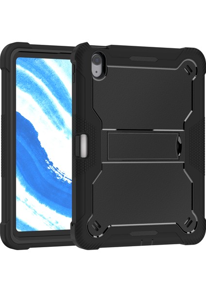 iPad Air 11 (2024) Silikon + Sabit Destekli Pc Tablet Kılıfı (Yurt Dışından) fiyatları