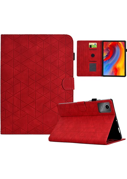 Lenovo Tab M11 Standı Eşkenar Dörtgen Otomatik Uyandırma / Uyku Tablet Kapağı (Yurt Dışından)