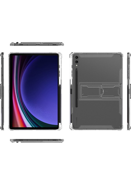 Samsung Galaxy Tab S9 Ultra Air Yastığı Köşe Tablet Kılıfı Pc Kickstand ile Tpu Kapak (Yurt Dışından) indirimleri