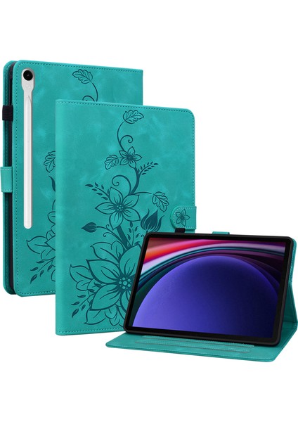 Samsung Galaxy Tab S9 / Tab S7 / Tab S8 Pu Deri + Tpu Tablet Standı Kabuk (Yurt Dışından)