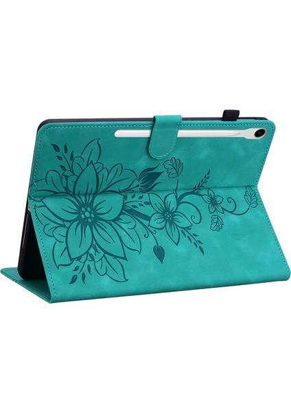 Samsung Galaxy Tab S9 / Tab S7 / Tab S8 Pu Deri + Tpu Tablet Standı Kabuk (Yurt Dışından)
