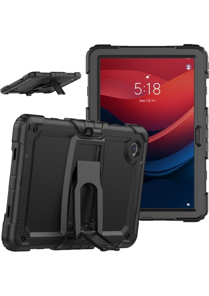 Lenovo Tab M11 Kickstand Pc + Silikon Anti-Damla Tablet Kapağı (Yurt Dışından)