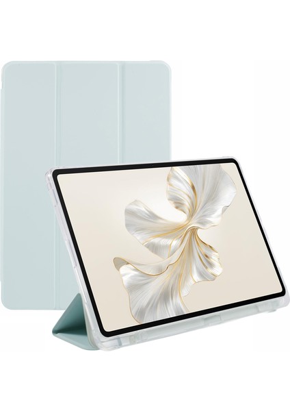 Honor Pad 9 Üç Katlı Stand Deri Tablet Kılıfı (Yurt Dışından)