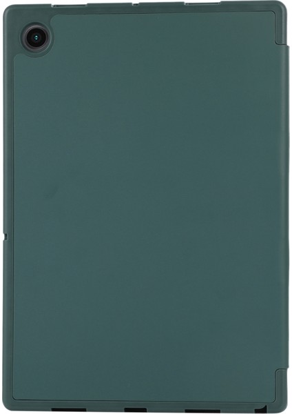 Samsung Galaxy Tab A9+ Üç Katlı Stand Pu Deri Tablet Kılıfı (Yurt Dışından)
