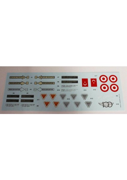 DBT01098 1/32 Turaf F-16 C/d, 191.KOBRA Filo, Dekal Çıkartma