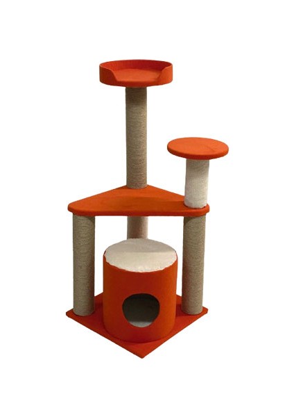 Kedi Tırmalama Platformu M:6 Turuncu