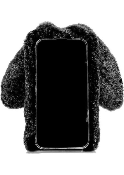 Realme C61 Peluş Telefon Kılıfı Için Kılıf Sonbahar ve Kış Sevimli Peluş Tavşan (Yurt Dışından) fiyatları