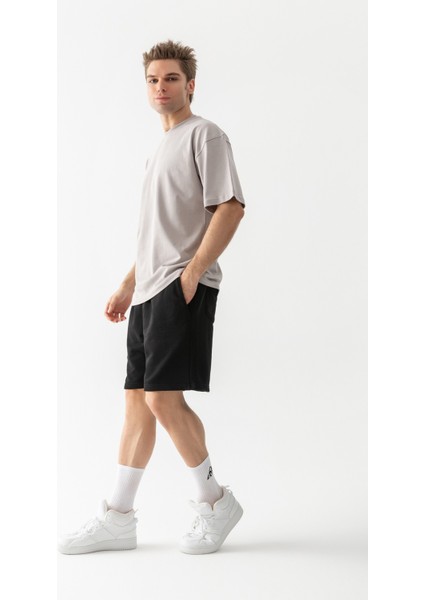 Premium Oversize Tişört Gri
