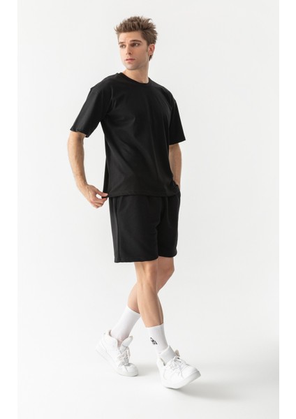 Basic Oversize Tişört Siyah