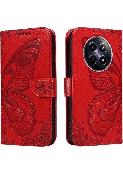 Realme Için Flip Case 12 5g ile Yüksek Kaliteli Deri Ayrılabilir El Kayışı (Yurt Dışından)