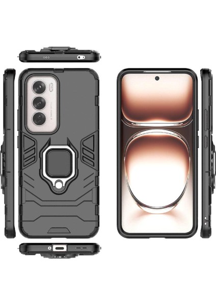 Oppo Oppo 12 5g Için Kılıf Kickstand Askeri Damla Koruma Darbeye (Yurt Dışından)